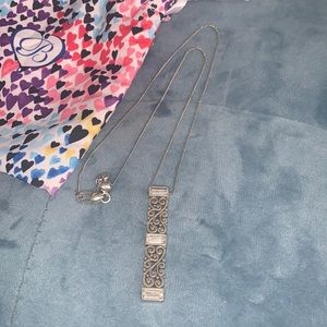 Brighton Baroness Necklace w/Swarovski Crystals 18 in